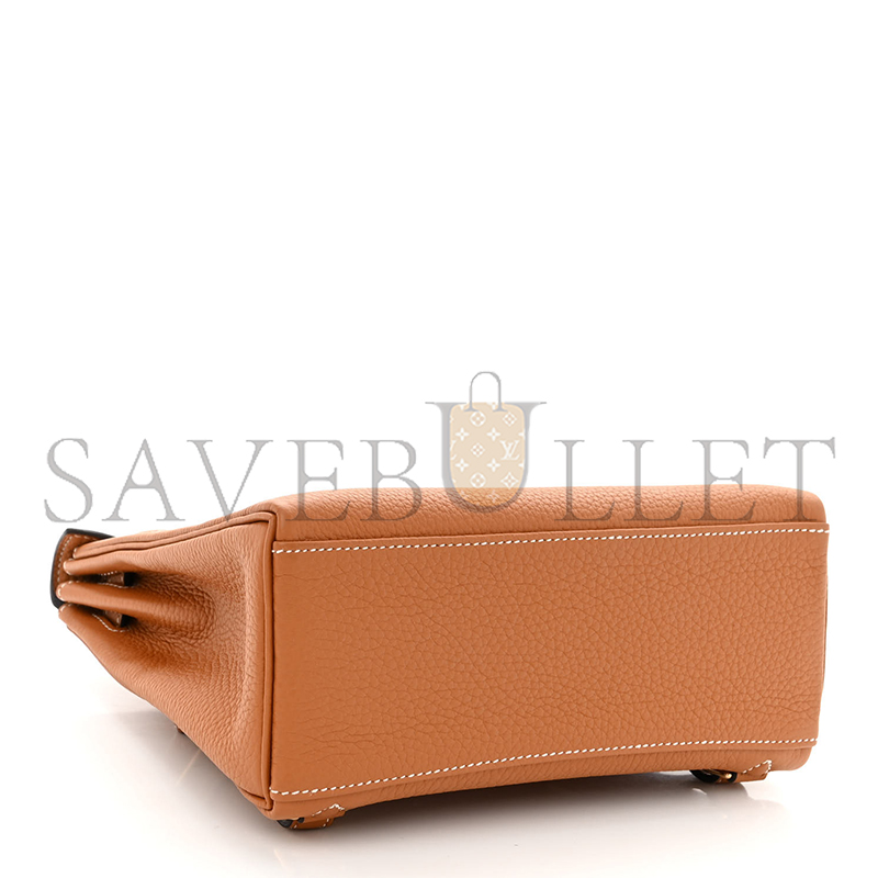 H**mes aurillon clemence kelly ado backpack toffee (23*22*10cm)